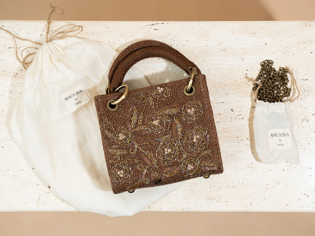 Golden Light Mini Tote Bag