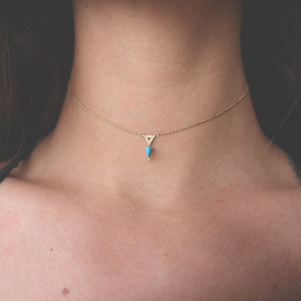 Turquoise Ethereal Necklace