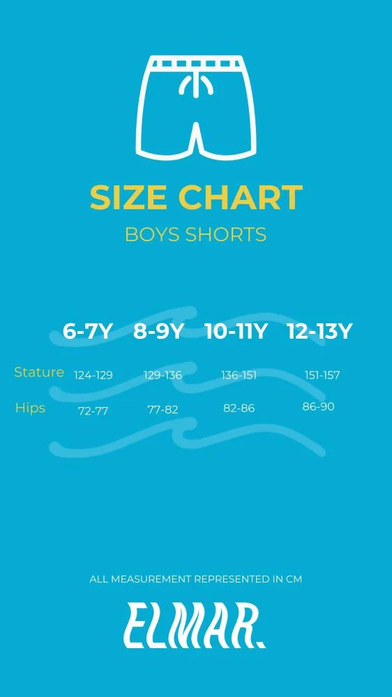 Tarabani Fish Pattern Boys' Swim Shorts