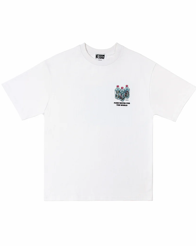 Stay Hydrated Tshirt in White