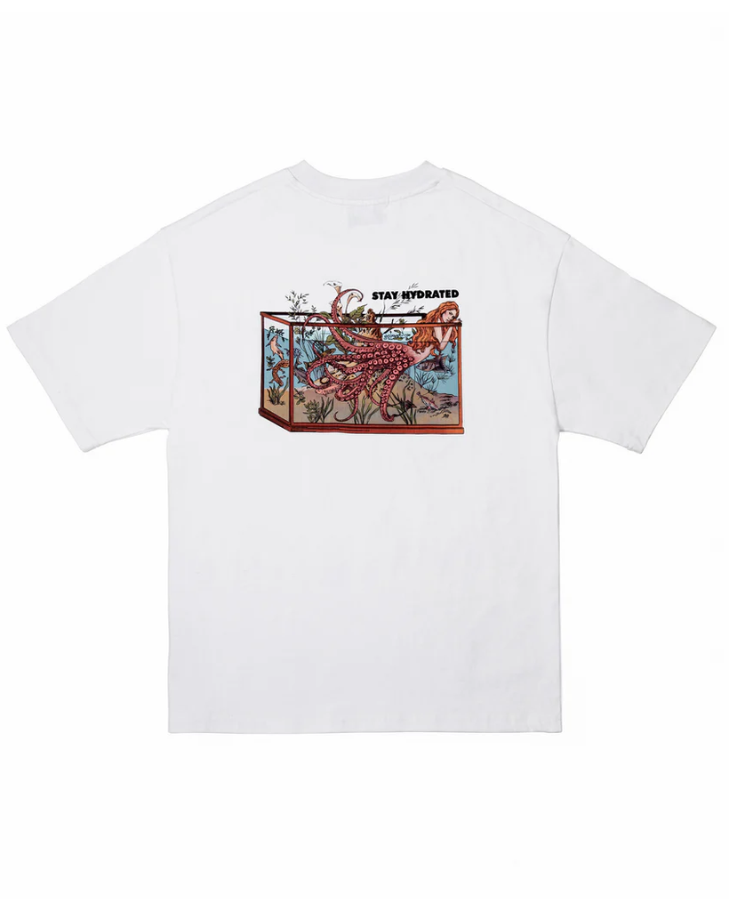 Stay Hydrated Tshirt in White