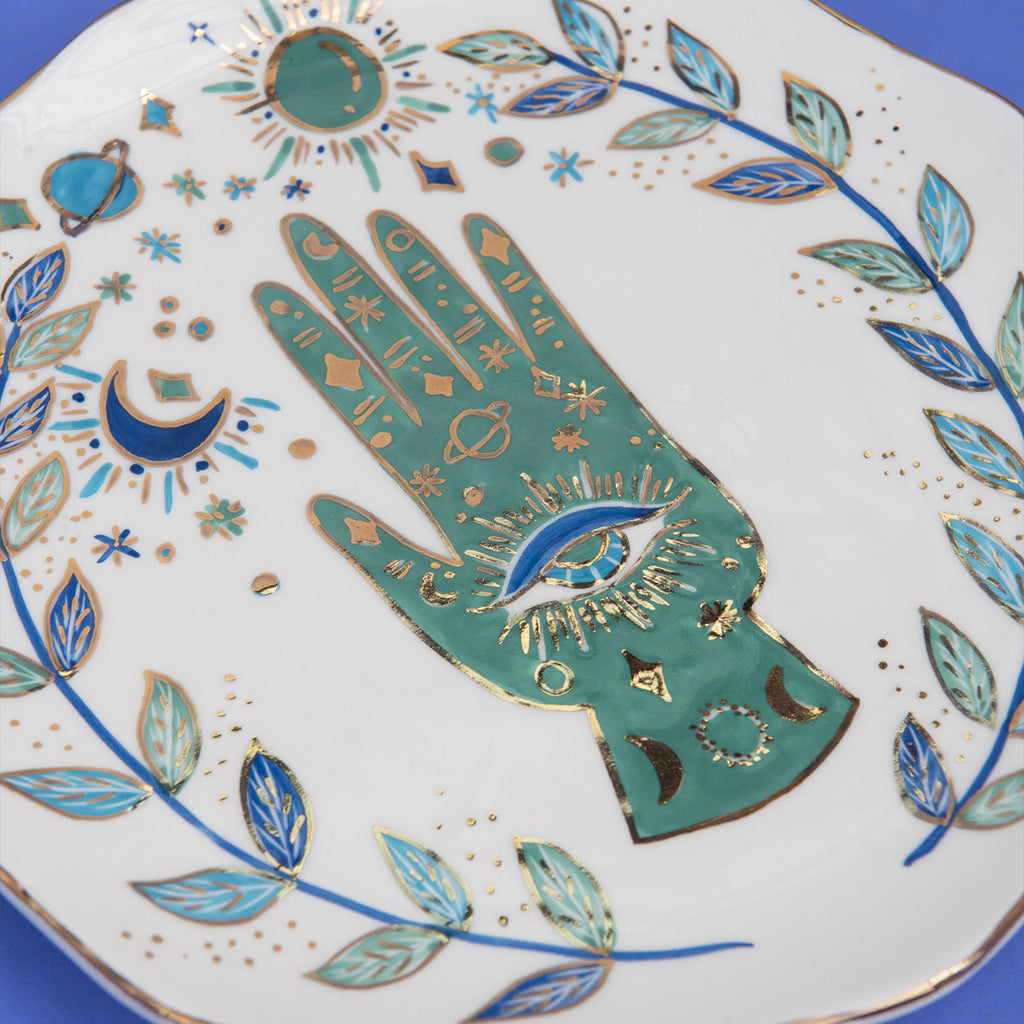 Celestial Khamsa & Eye Plate