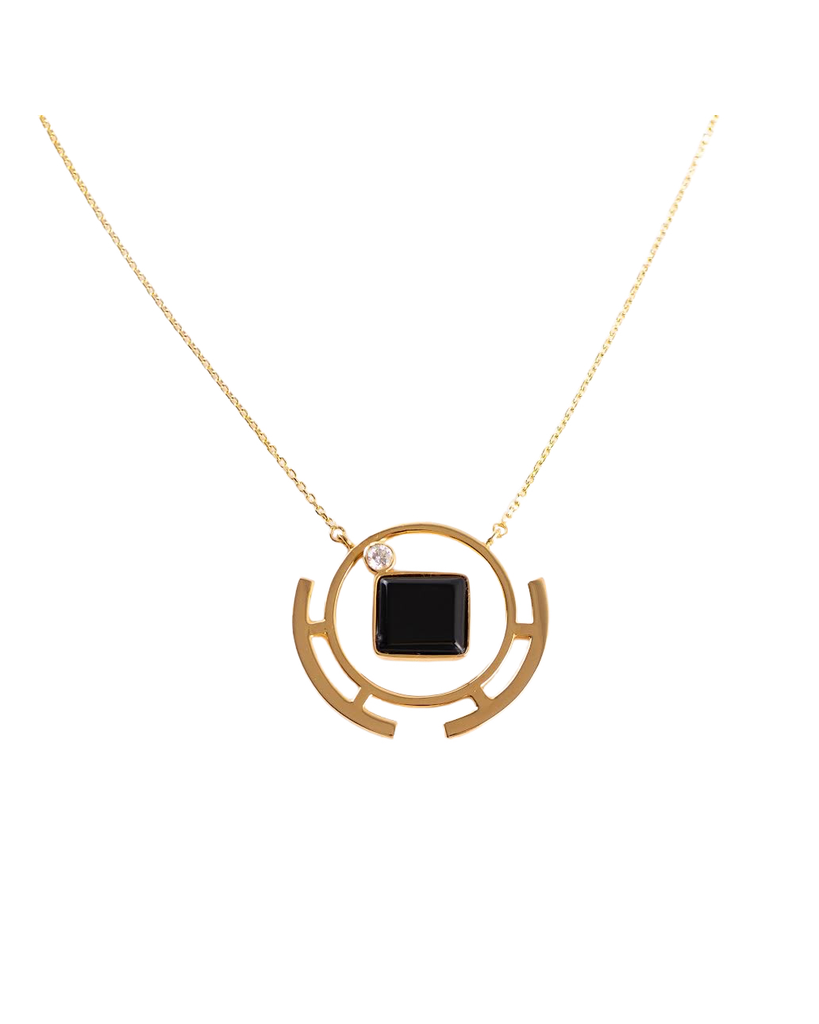 Tawaf Yellow Gold Necklace
