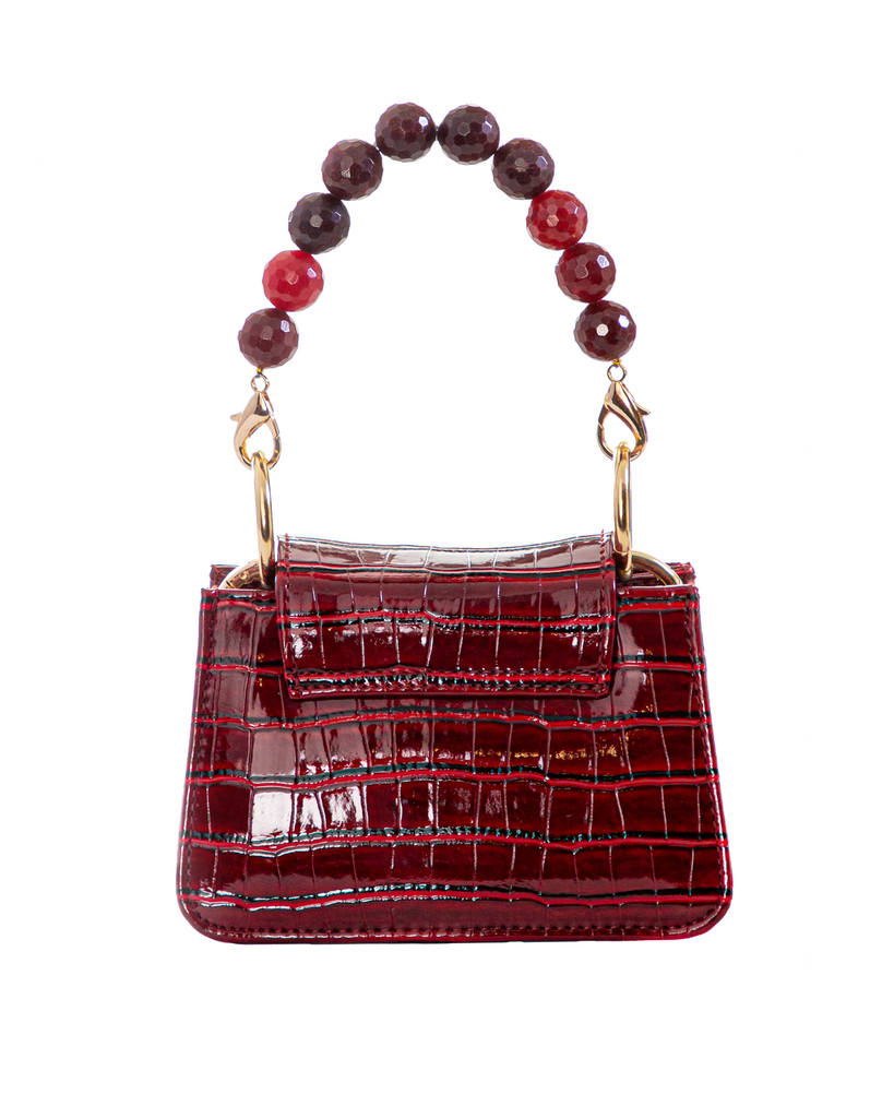 Burgundy Horra “حرة” Bag