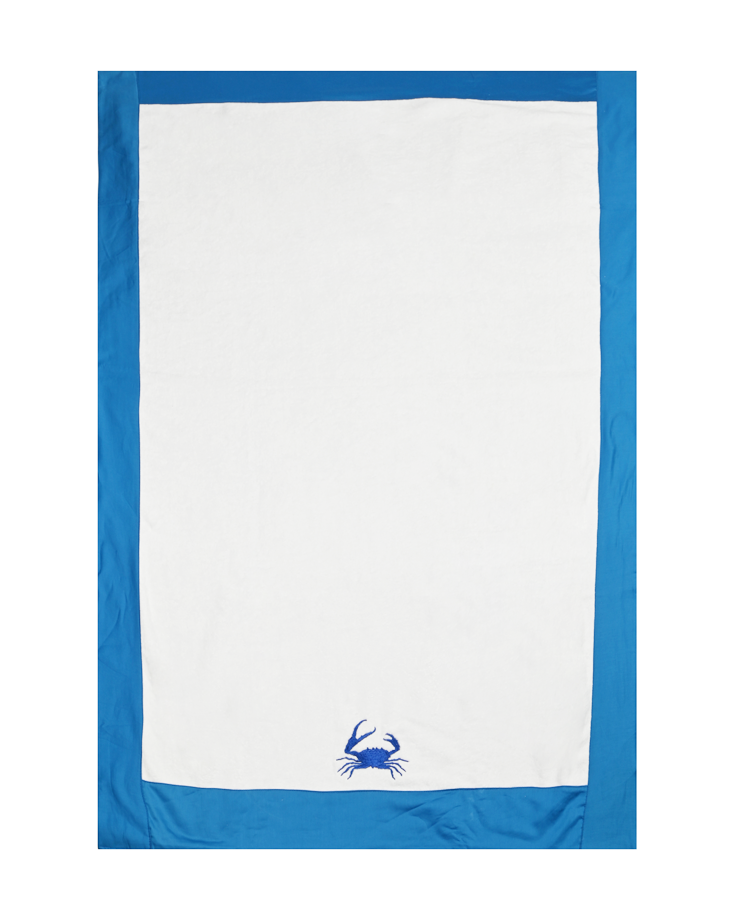 Blue Crab Beach Towel