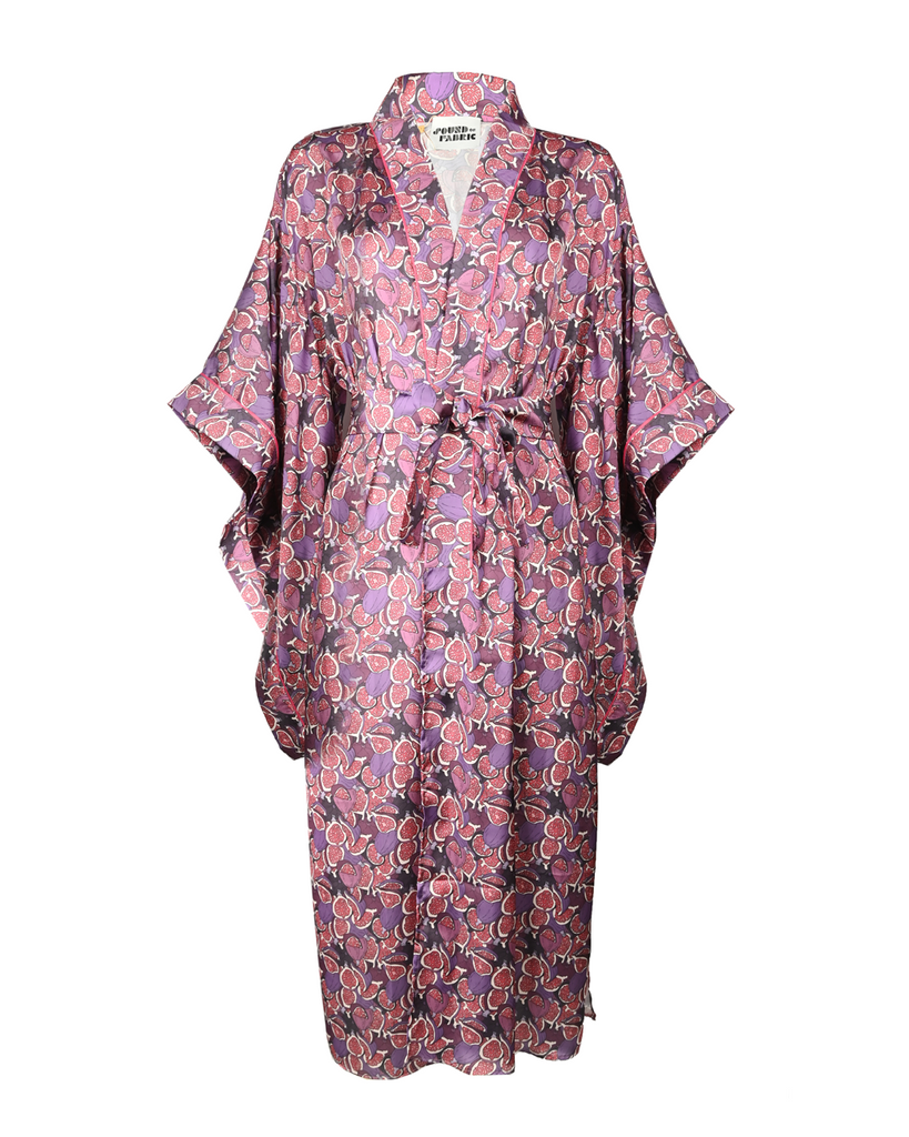 Purple Fig Yukata Kimono