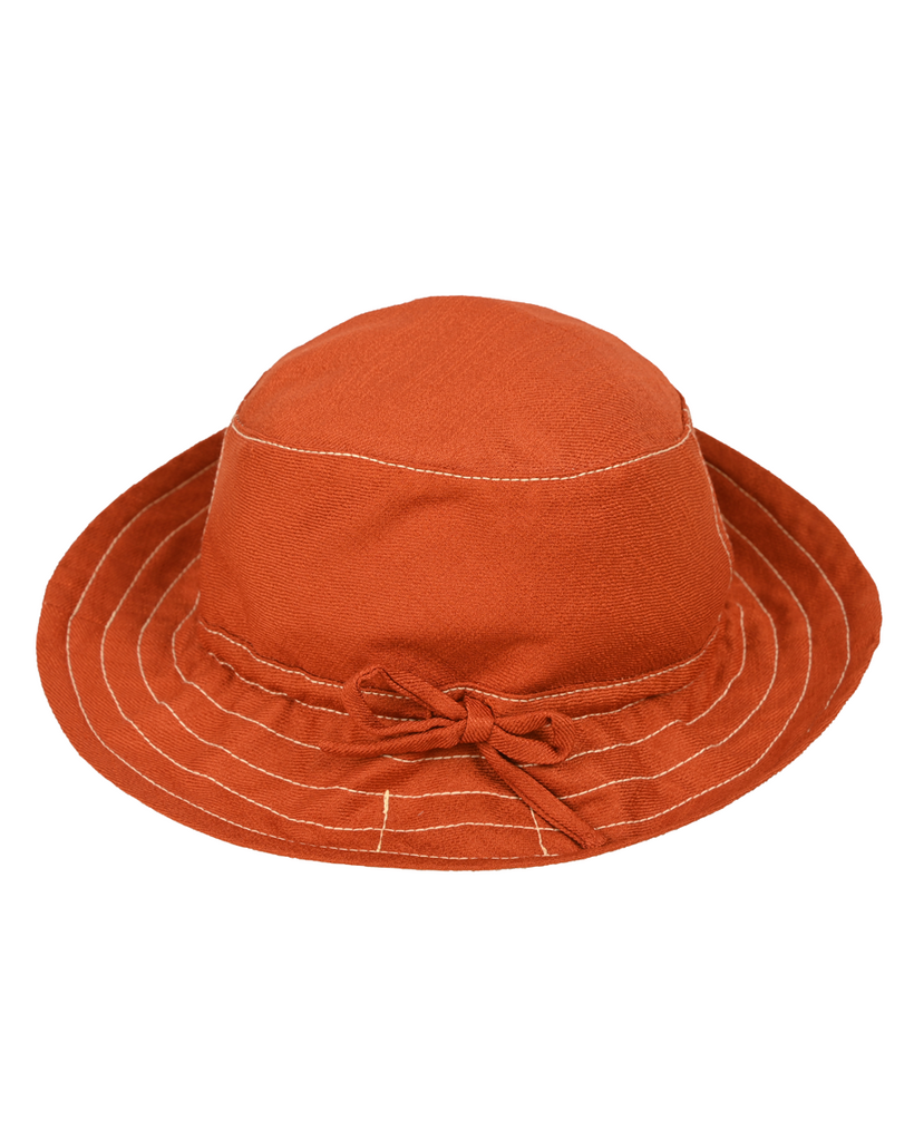 Reversible Orange Bucket Hat
