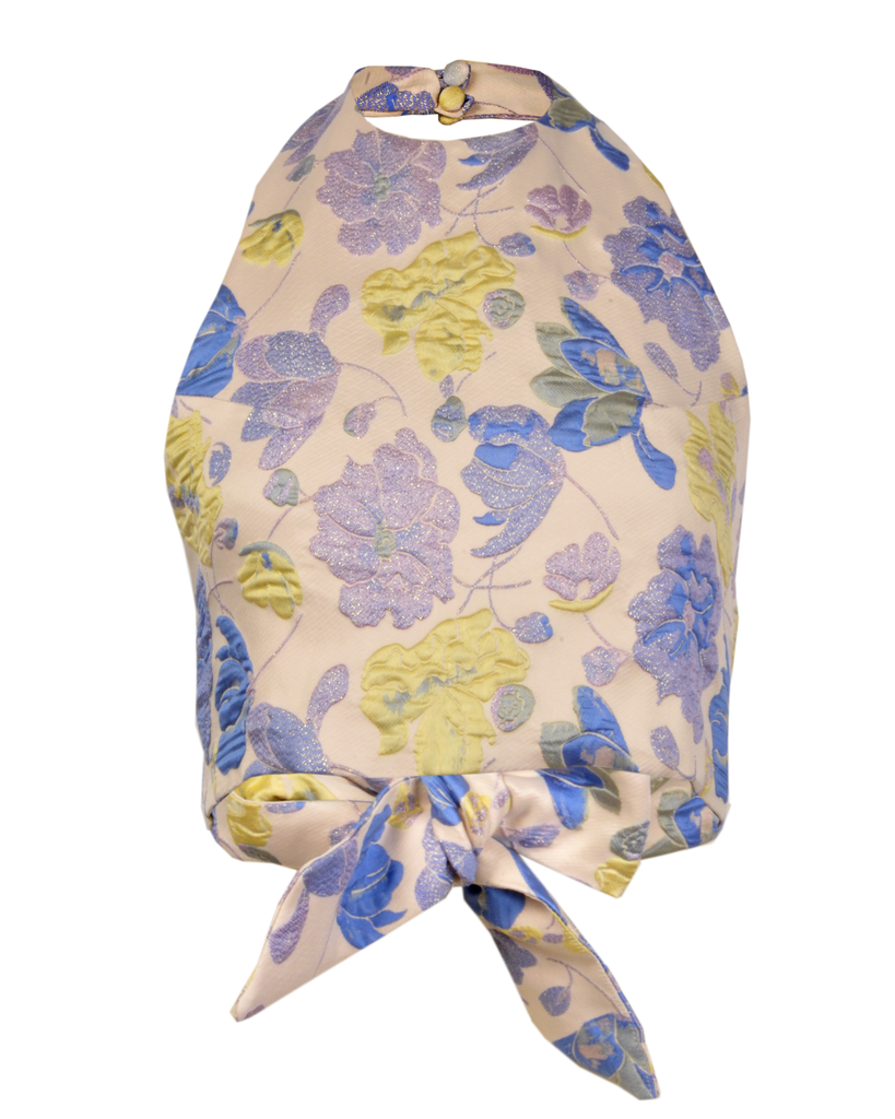 Sleeveless Floral Top