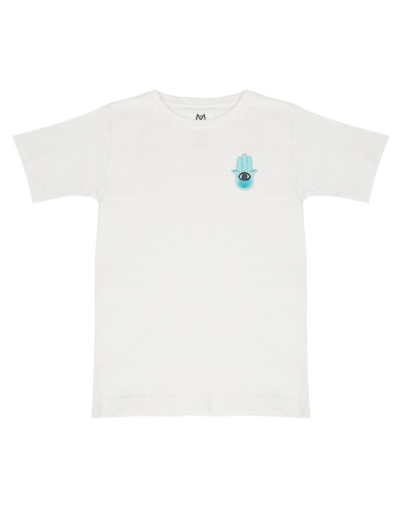 Kids Hand White T-Shirt