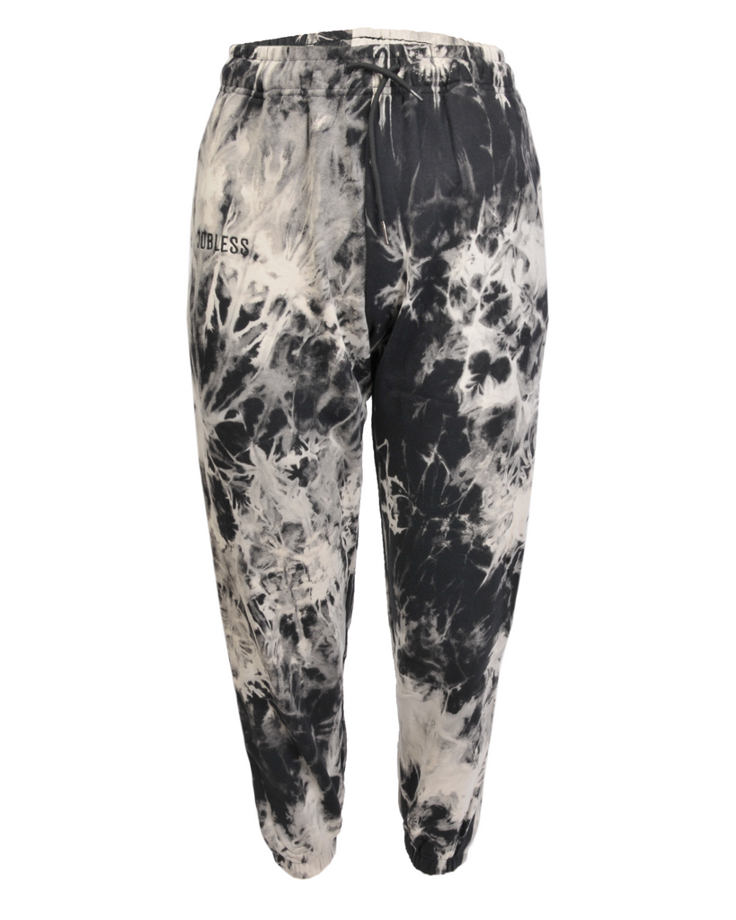 Black and White Tie Dye Sweatpants Homegrown Market