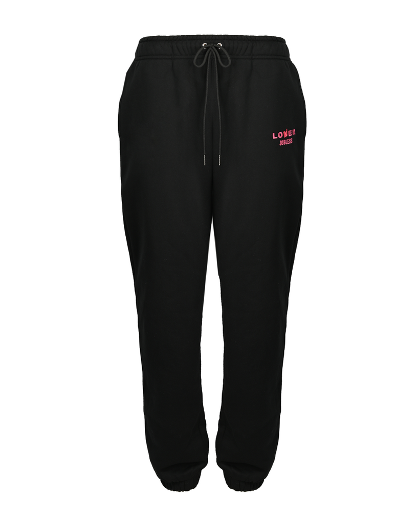 Black "Lover/Loner" Sweatpants