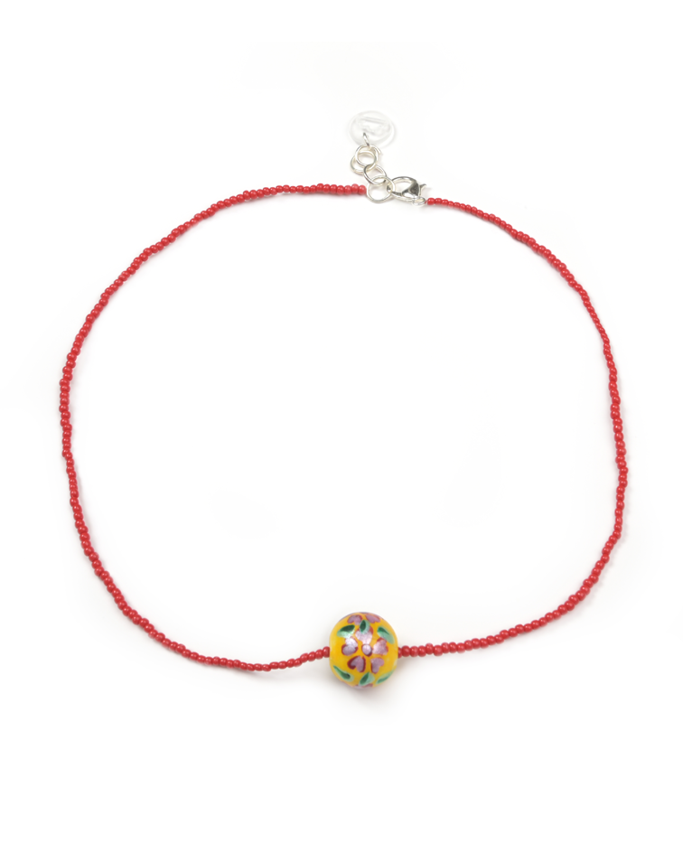 Red Exclusive Line Necklace