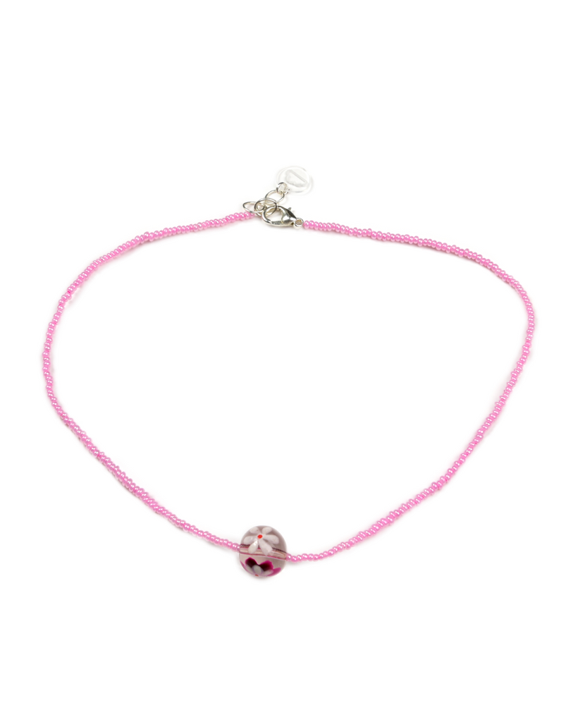 Pink Exclusive Line Necklace