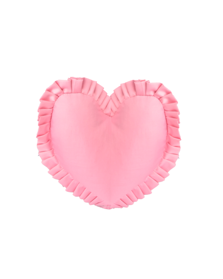 Pink Heart-Shaped Pillow Bag