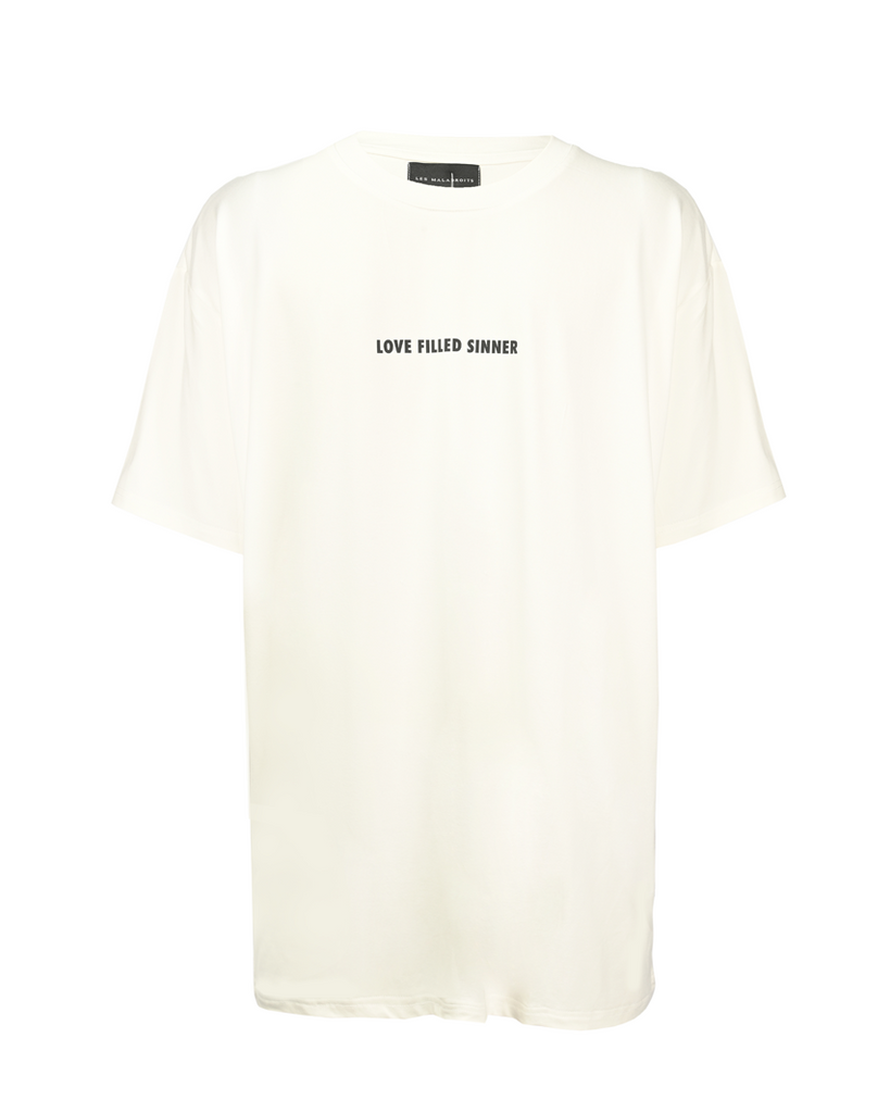 "Love Filled Sinner" Printed T-Shirt