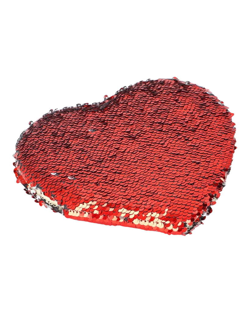 Red Heart-Shaped Notebook