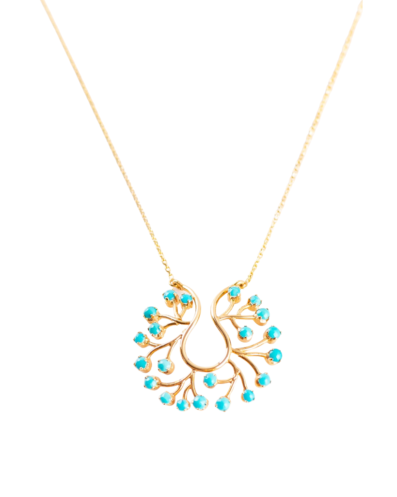 Murjan Yellow Gold Necklace