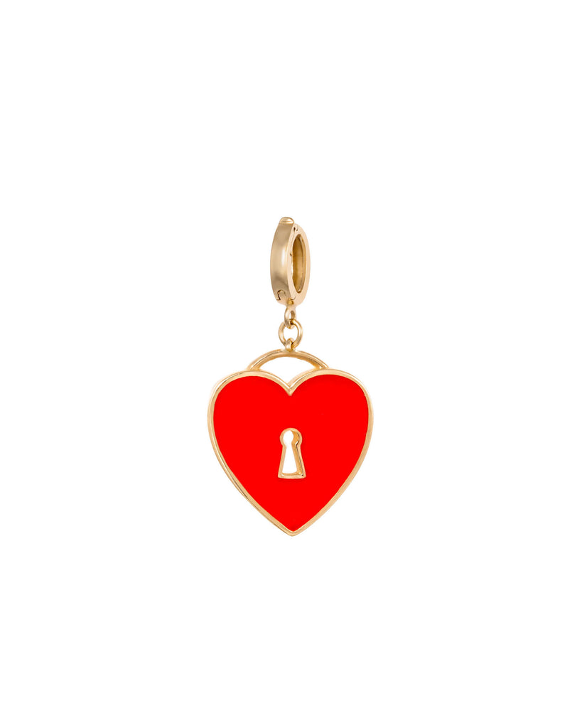 Locked in Your Heart Charm