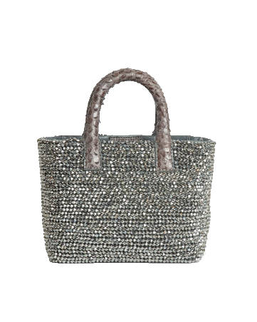 Mini Poppins Crystals Hand Bag