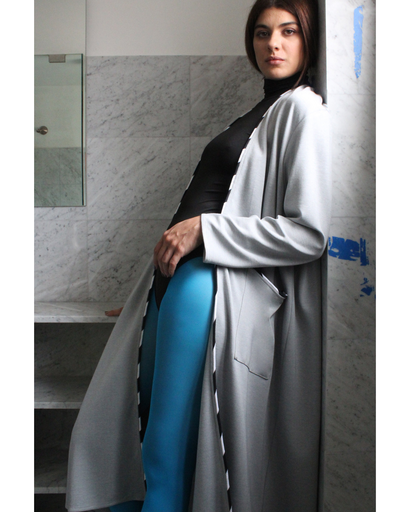 Midi Grey Sous Color Abaya