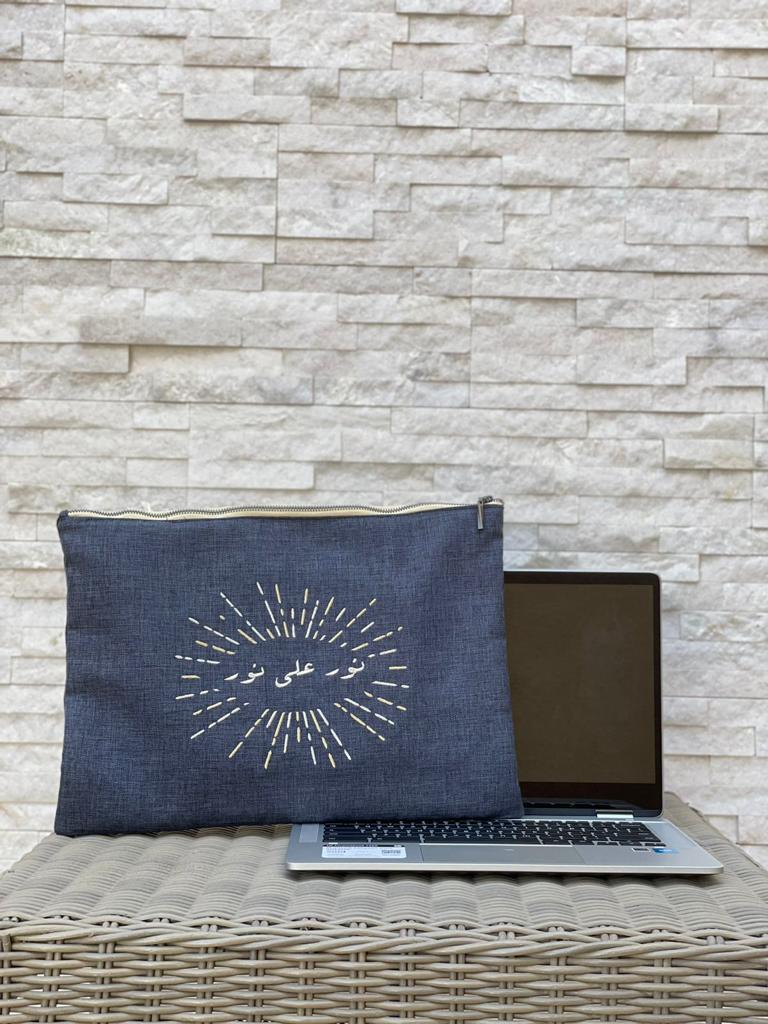 Denim Noor Laptop Case