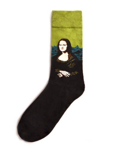 Green Fish Socks