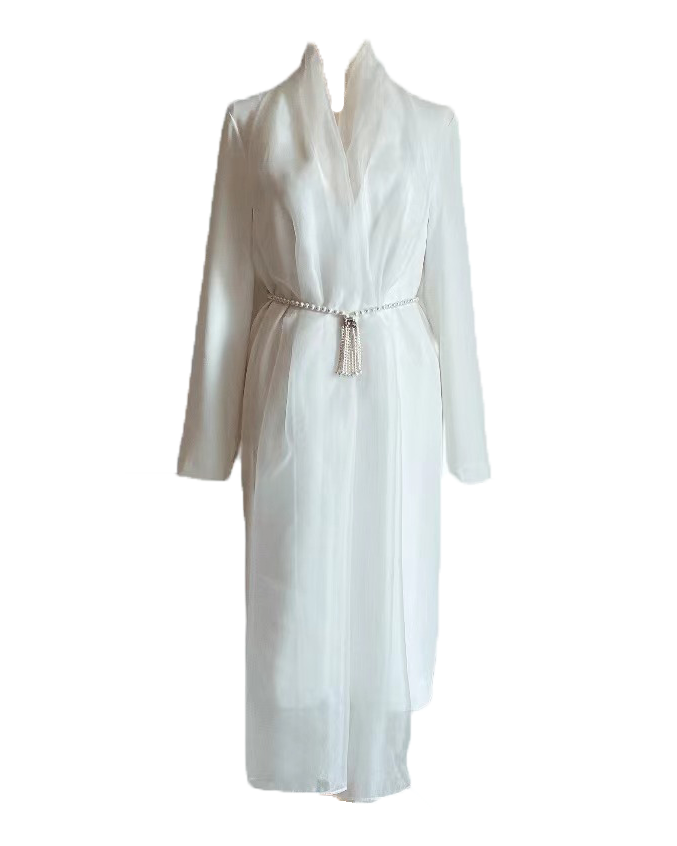 White Long Kaftan