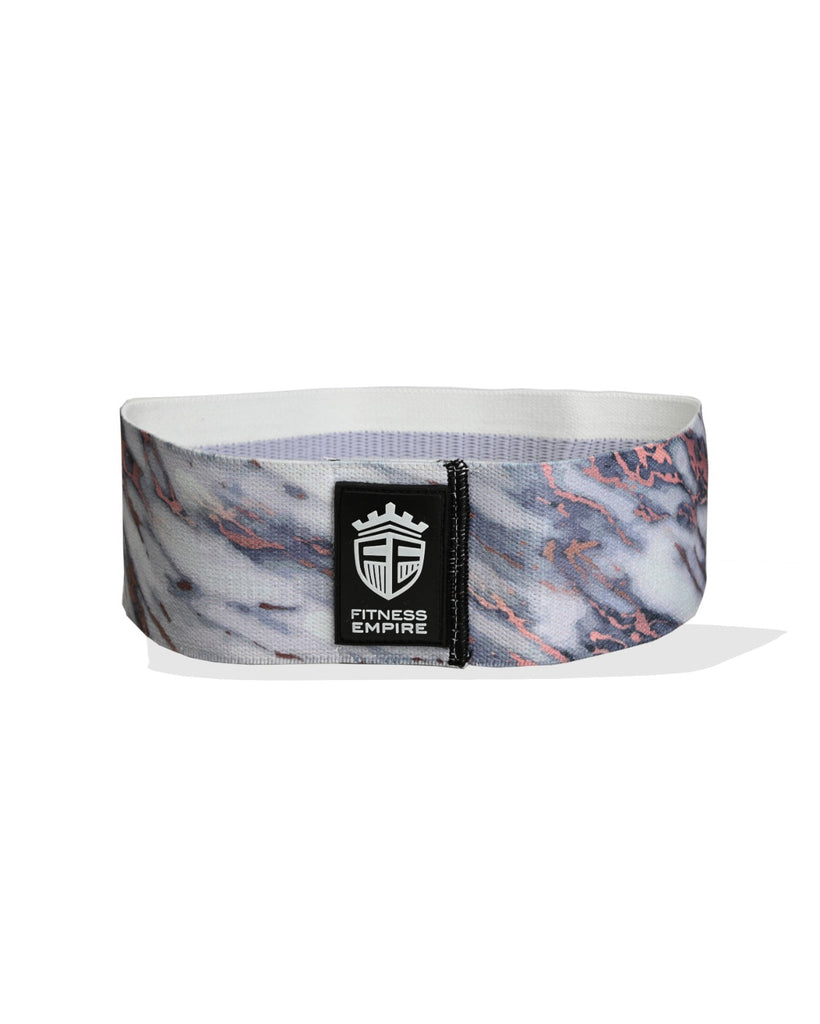 Marble print resistance band
