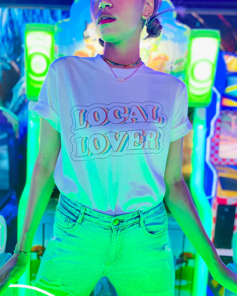 "Local Lover" White T-shirt