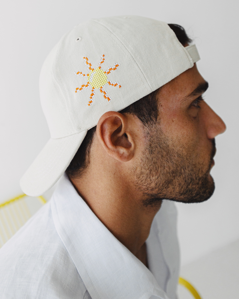 Beige Shams Cap