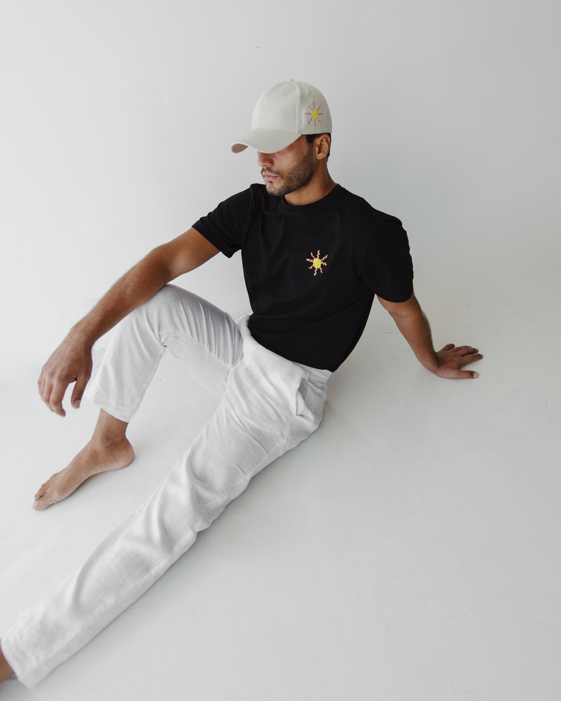Beige Shams Cap